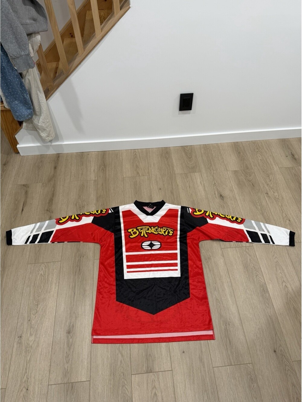 No Fear Vintage Motocross Jersey Bettencourt Size XL